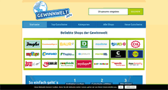 Desktop Screenshot of gewinnwelt.info